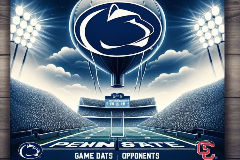 penn state football schedule